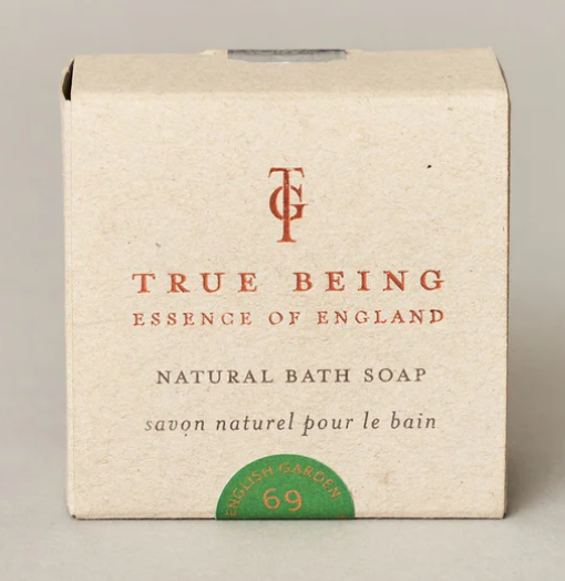English Garden Natural Bath Soap by True Being